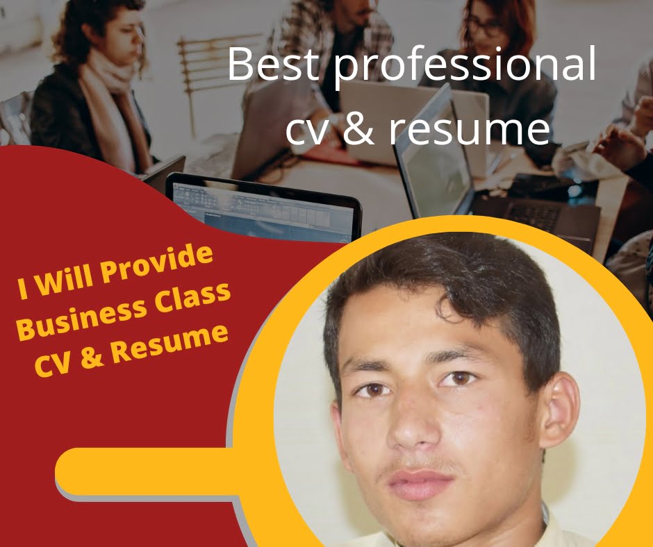 Best professional CV and resume