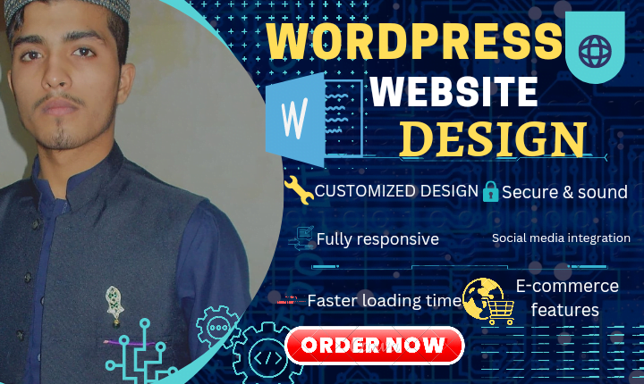 I will do website design