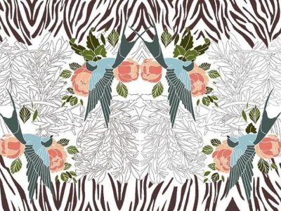 Design eye catching illustrations and logo , illustrated patterns for textile stuff.