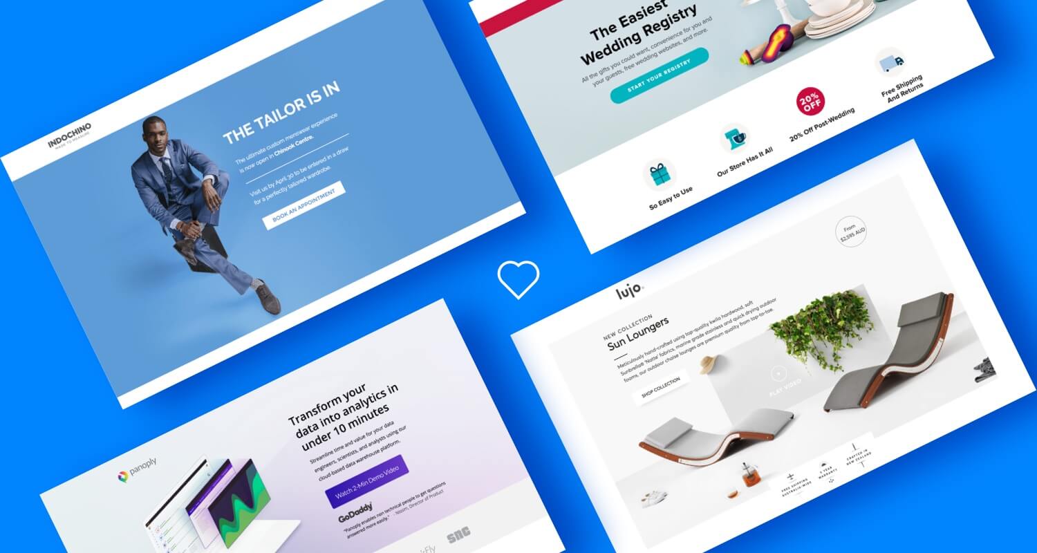 Eye-catching Landing Page for Your Business