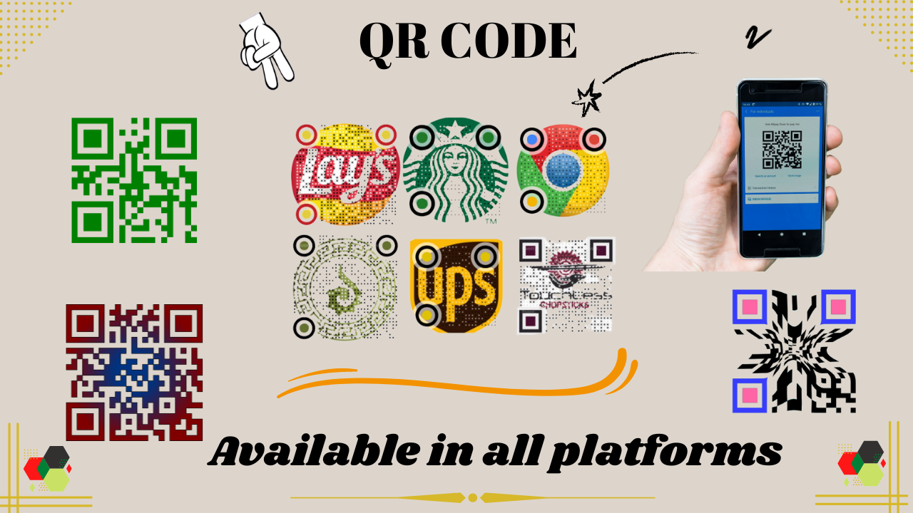 I will create professional qr code design with your logo. Innovative and Creative mind Graphic Designer