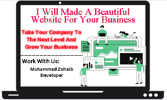 I Will Made A Beautiful Website For Your Business Or Get Your Dream Website.