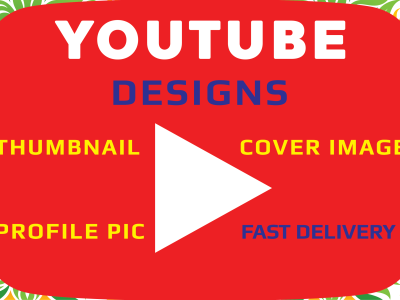 I will design Youtube Thumbnail, Cover Image, Profile PIC