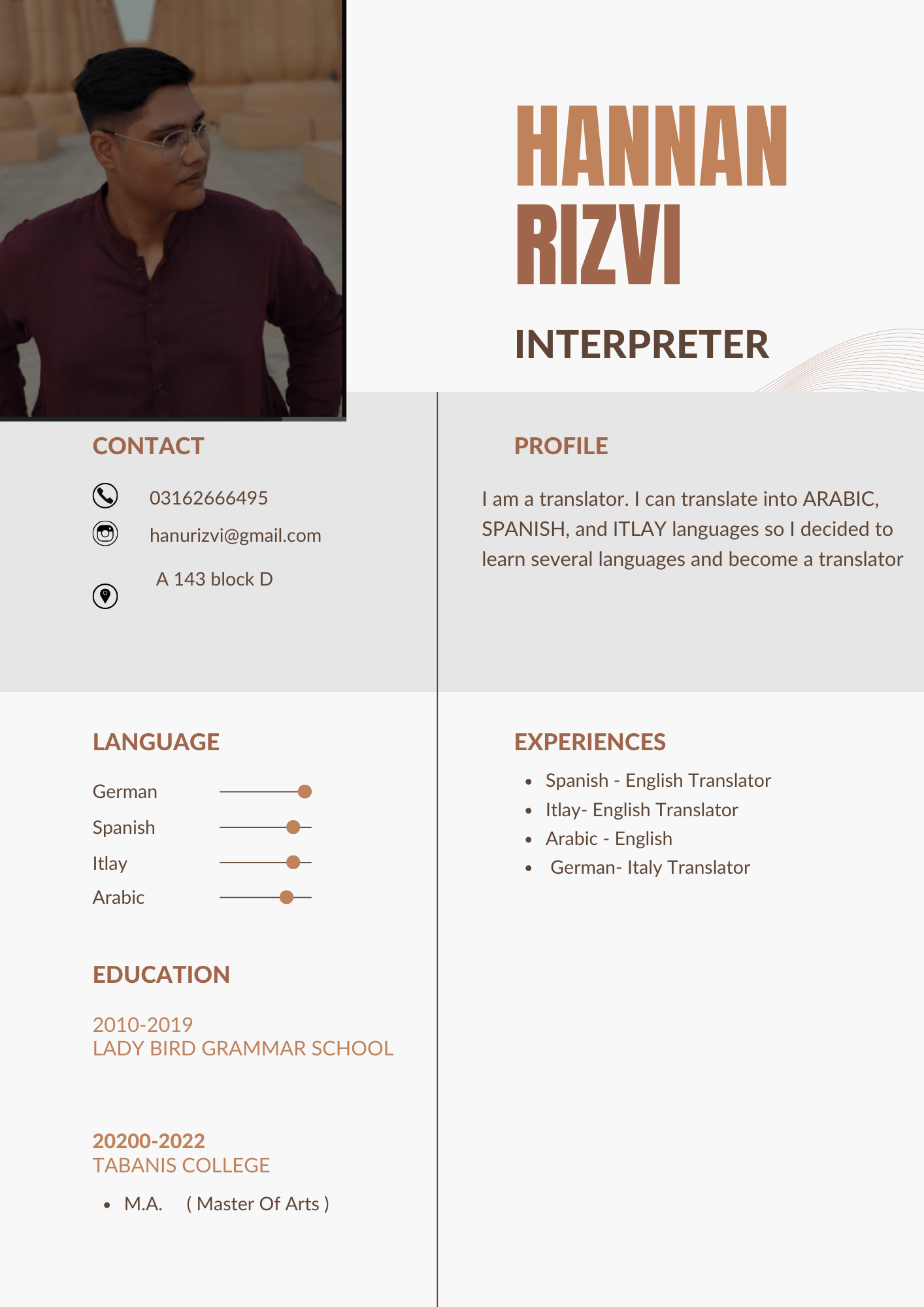 I will provide professional resume writing services