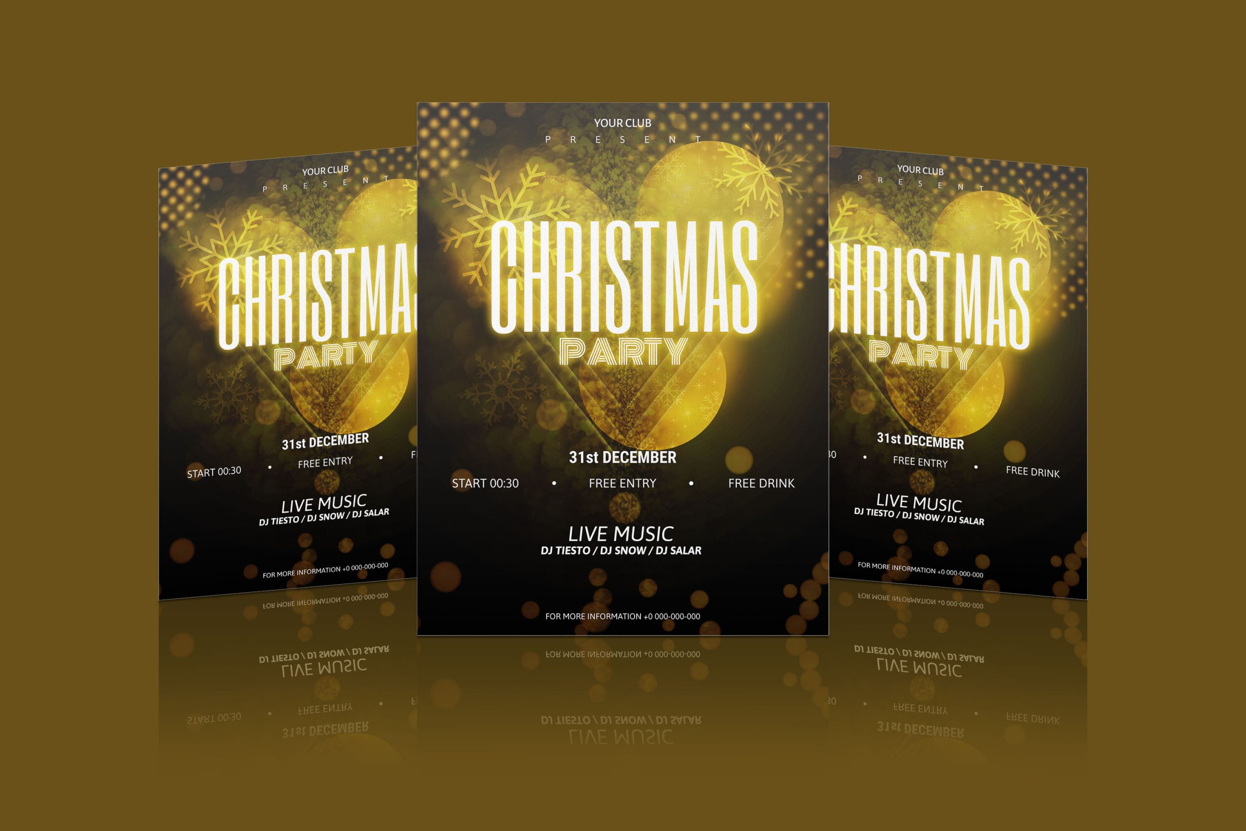 I will design event flyer, party flyer, business flyer, church flyer for you