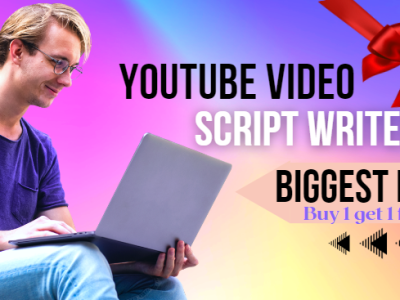 I am available to create a script for your YouTube video.
