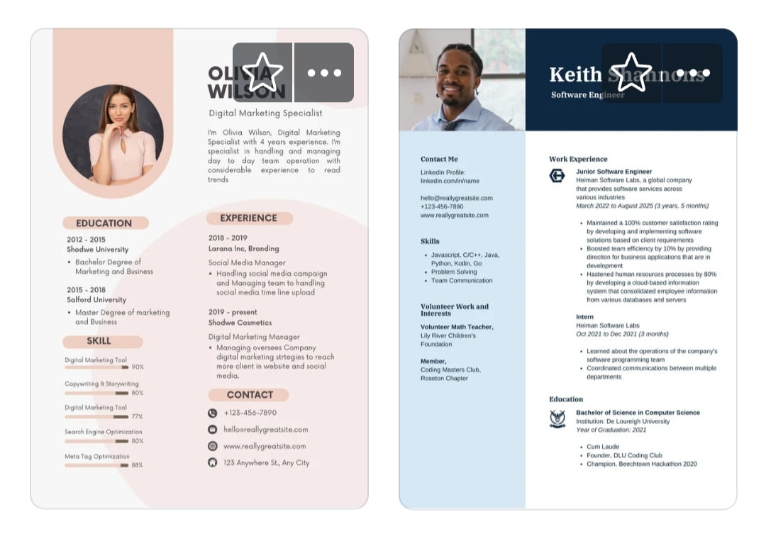 Get professional resume designed in 24 hours