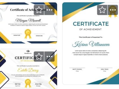 Get invitation and greeting cards, certificates and awards designed in 24 hours!
