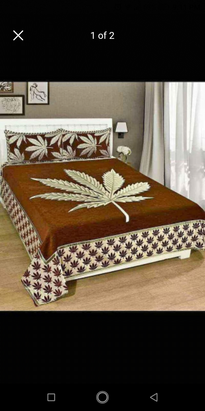 Velvet bed sheet