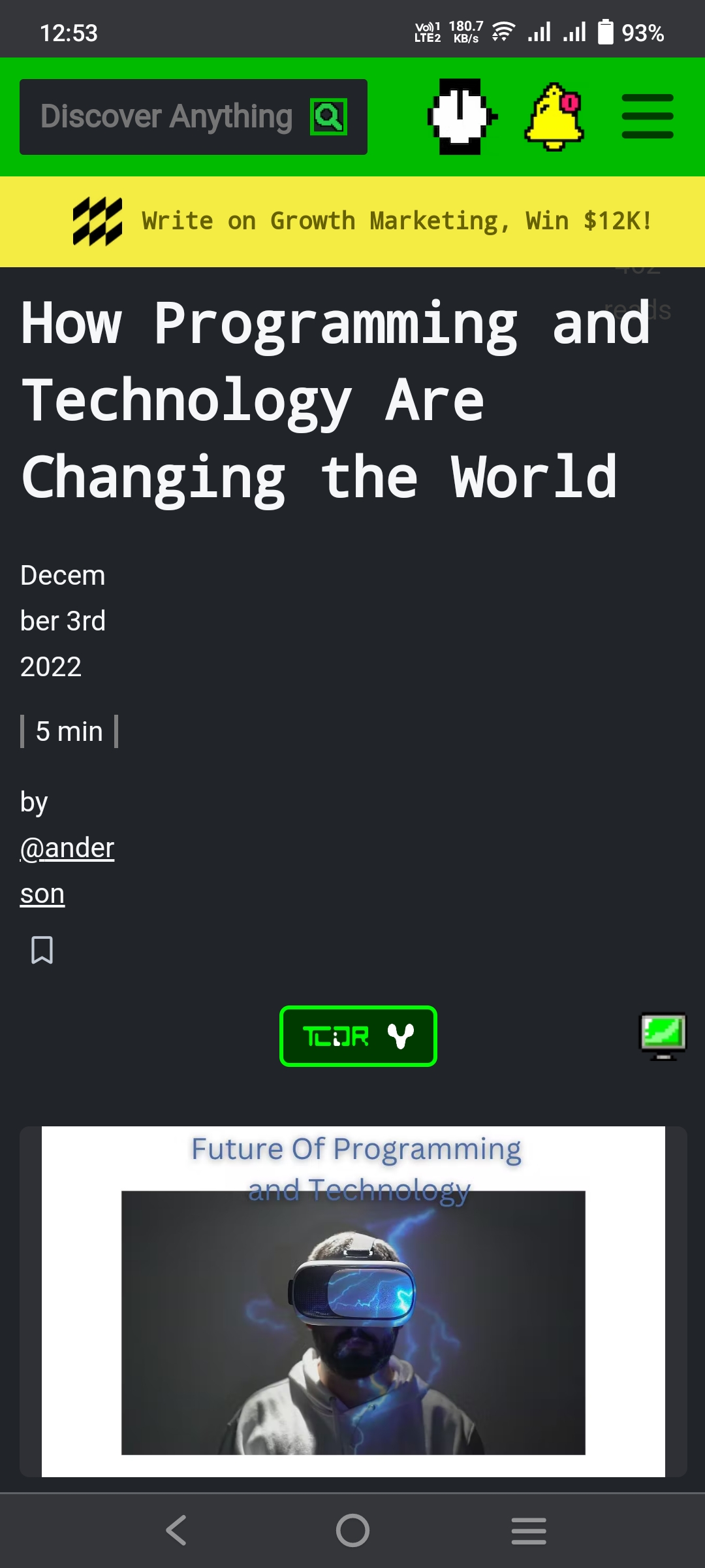 Anything related to tech, Crypto and blockchain