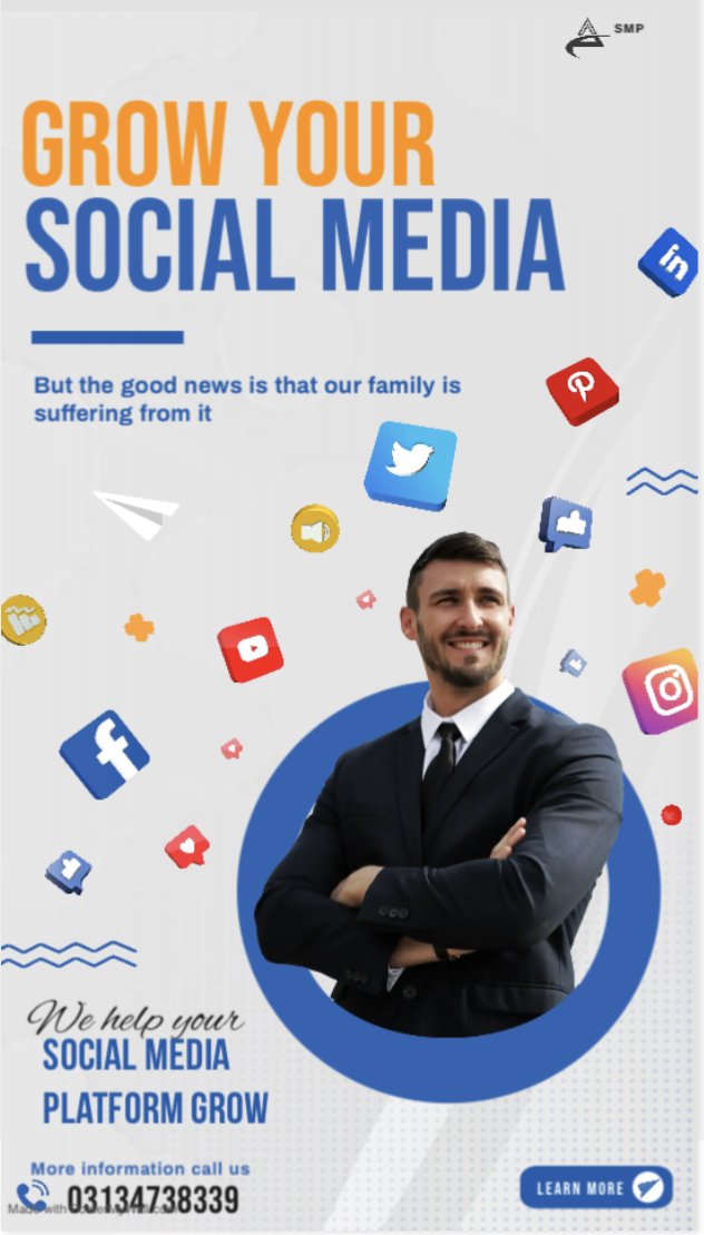 I will grow your social media platforms