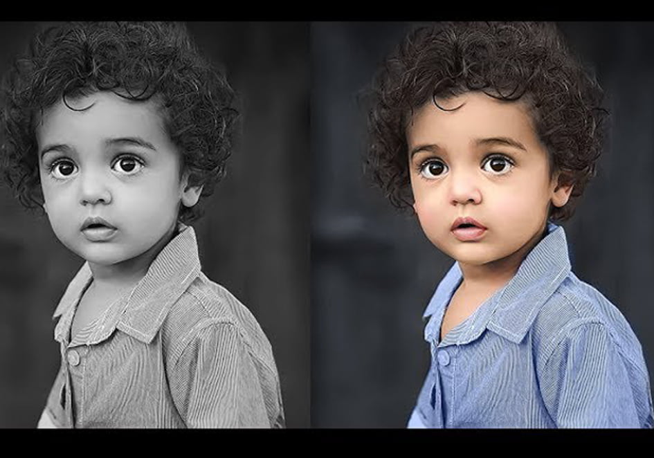 I will repair, fix and colorize old and damaged photo