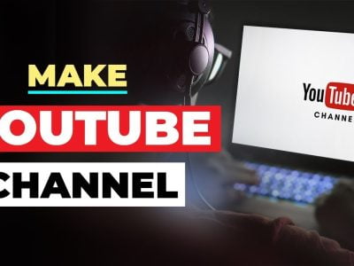 how to make the professional youtube channel with logo and channel art