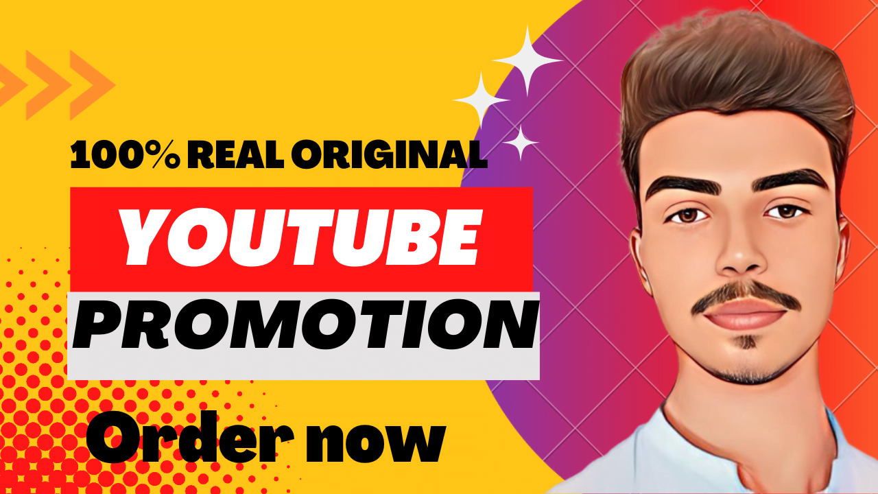 Iam a social media merketer I promote your YouTube channel