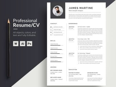 You will get Stunning resume editable, cover letter and LinkedIn
