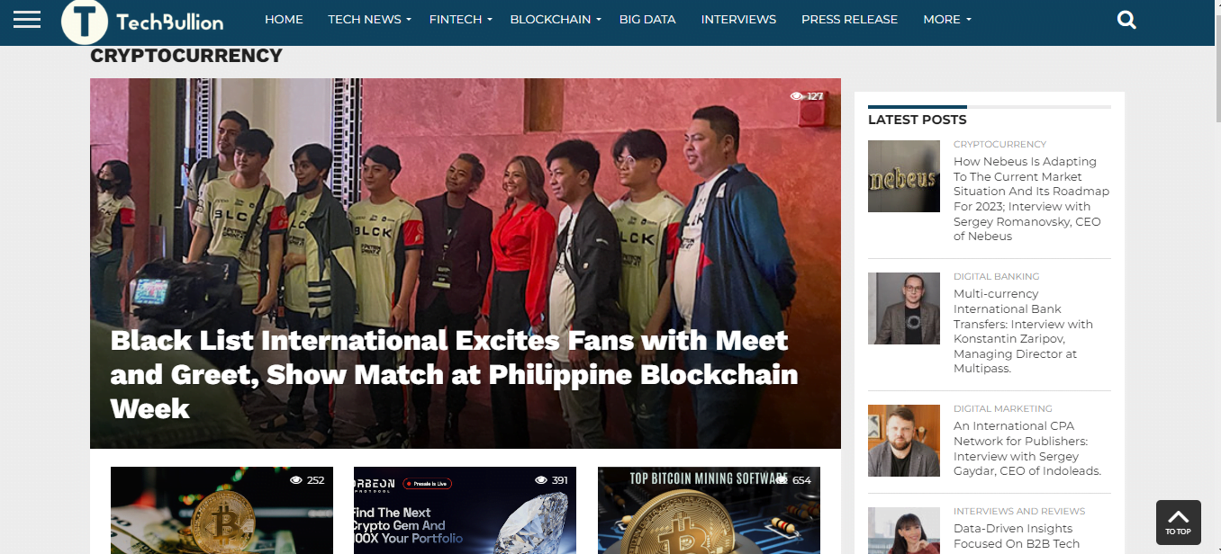 I will publish guest Post Techbullion dot com