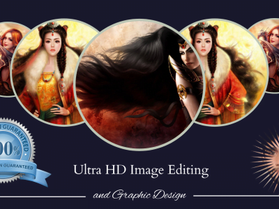 I will do 30 plus HD quality princess images edit and retouching