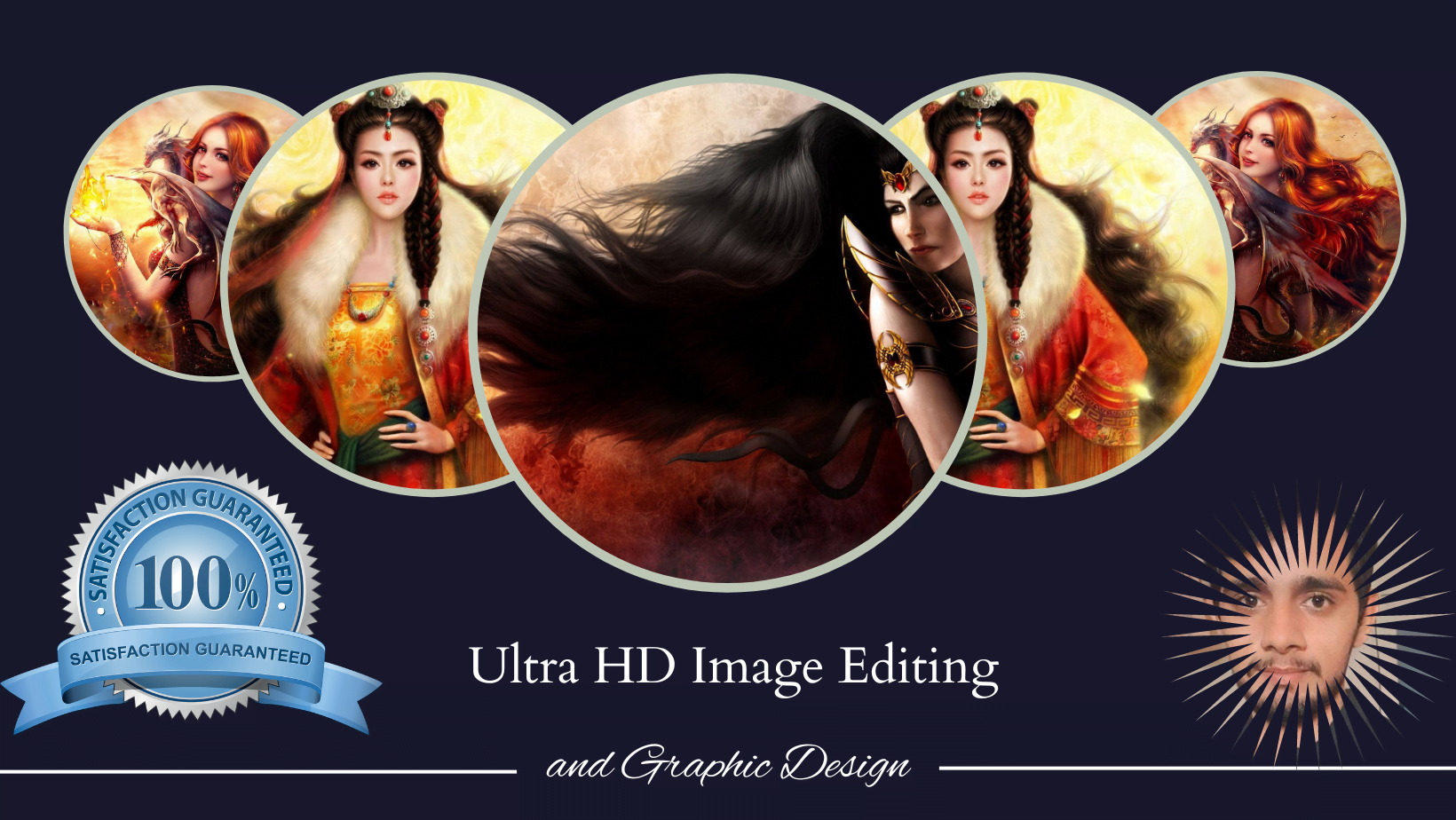 I will do 30 plus HD quality princess images edit and retouching