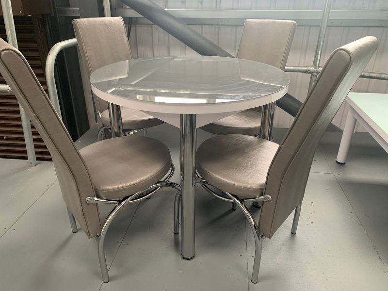 New Dining Table and Chairs Available in Our Stock for Sale.! Fast Delivery in U.K.!