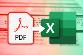 I can convert your pdf file into excel