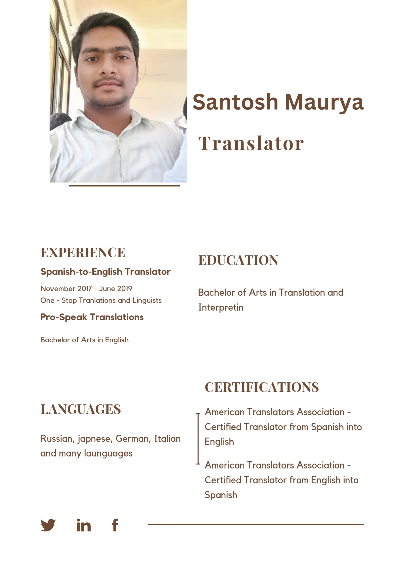 Spanish, Germany, japnese Hindi translation