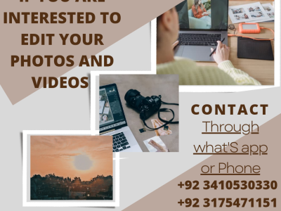 Photo and video Editing