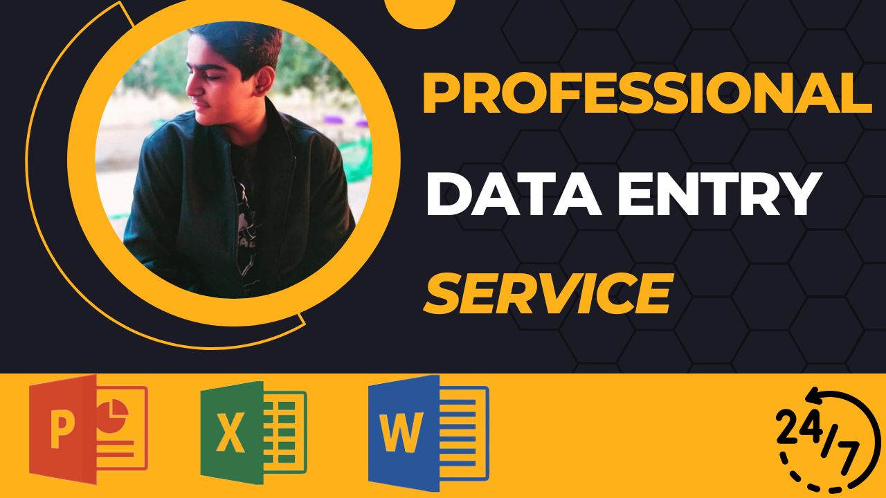 I will do data entry work, web research, copy paste work