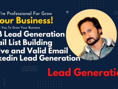 I will do lead generation email address email collection and data scraping