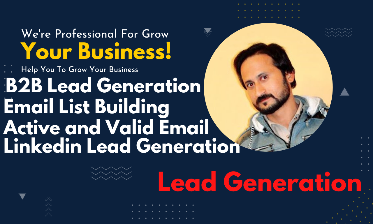 I will do B2B Lead Generation/LinkedIn/Zoominfo/Data Mining Expert