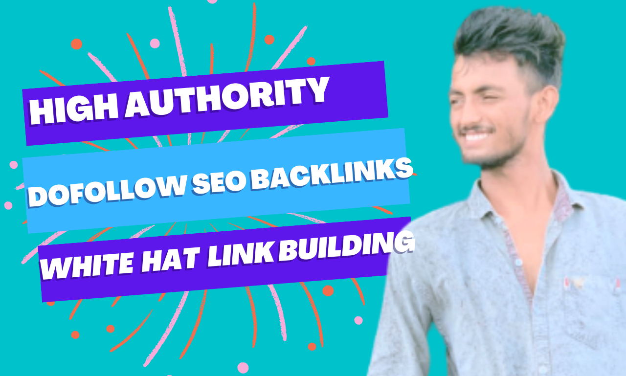 I will do high da authority high quality dofollow SEO backlinks link building service