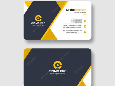 I will create a stylist business card for you