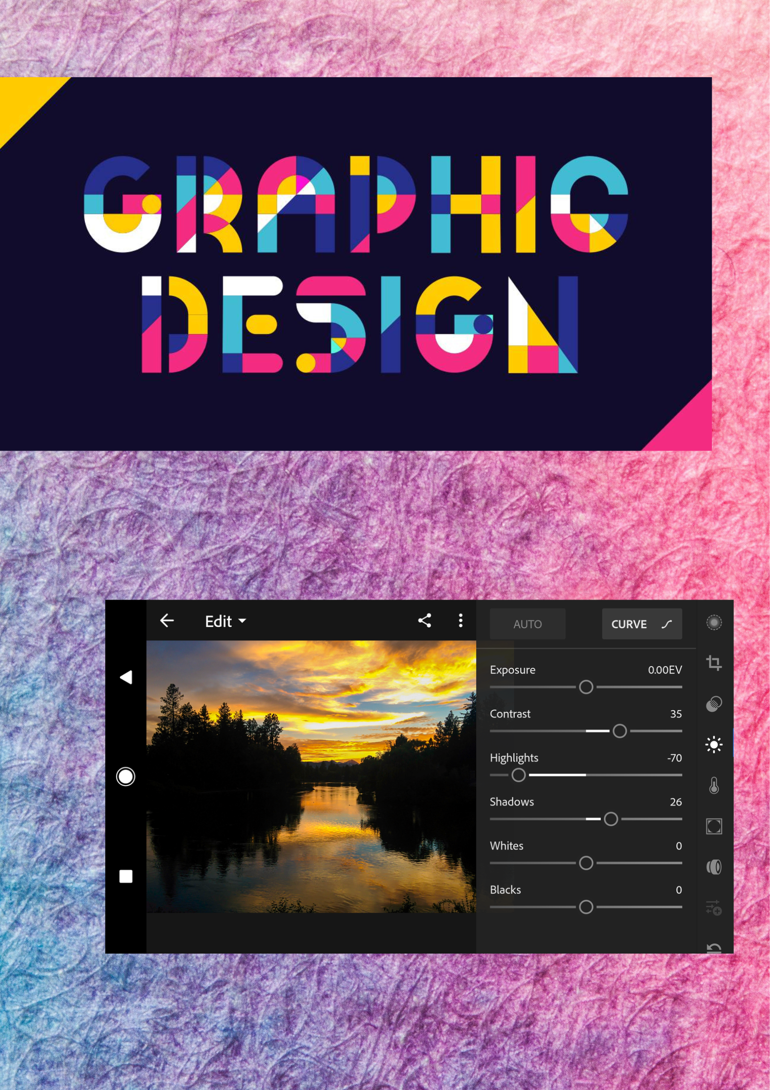 Graphic Design and Photo Editing