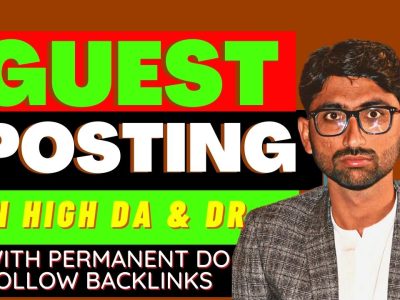 I will publish guest post with do follow backlinks on high da website