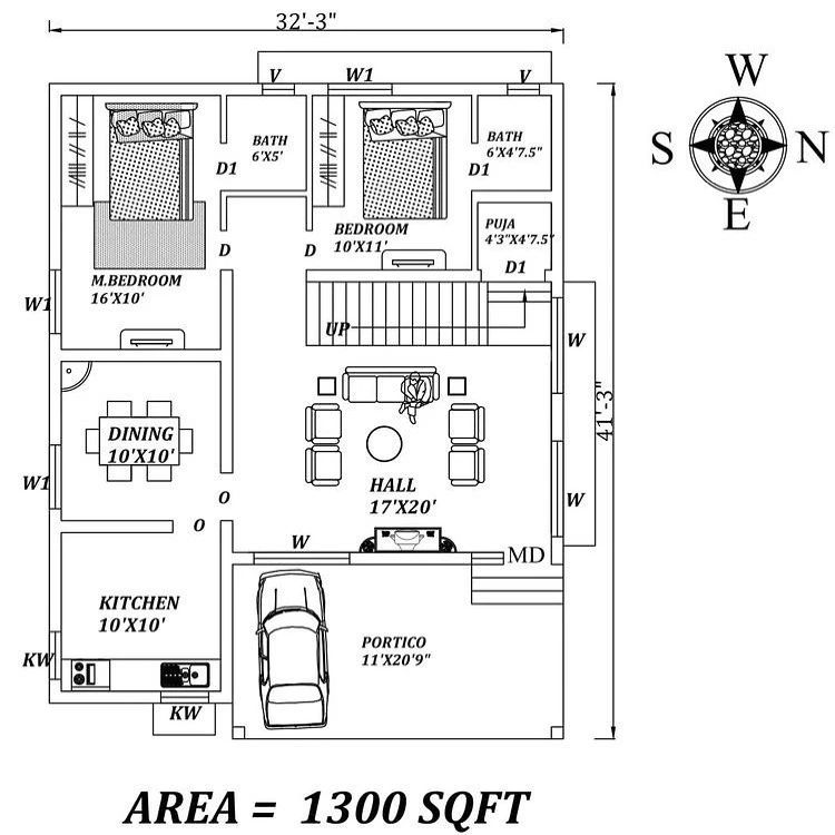 I will be your architect or draftsman for 2d and 3d house plan