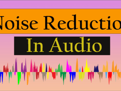 I will remove background noise from audio
