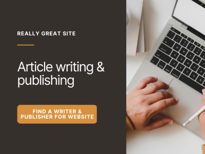 I will write you a blog post or article as a professional journalist and also publish it
