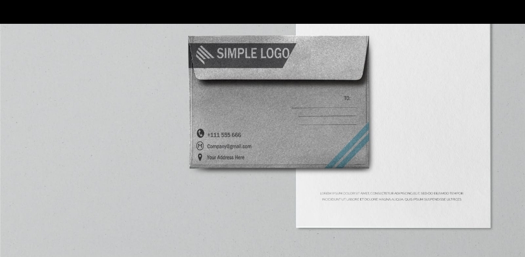 MODERN Envelop, FOLDER Envelop, LETTERHEAD Envelop