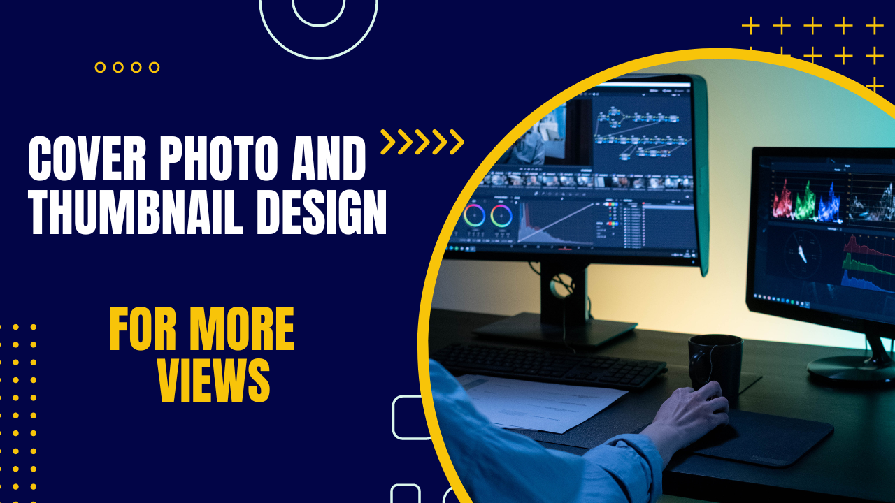 Create attractive instagram Facebook YouTube reels cover photo video design And Thumbnail