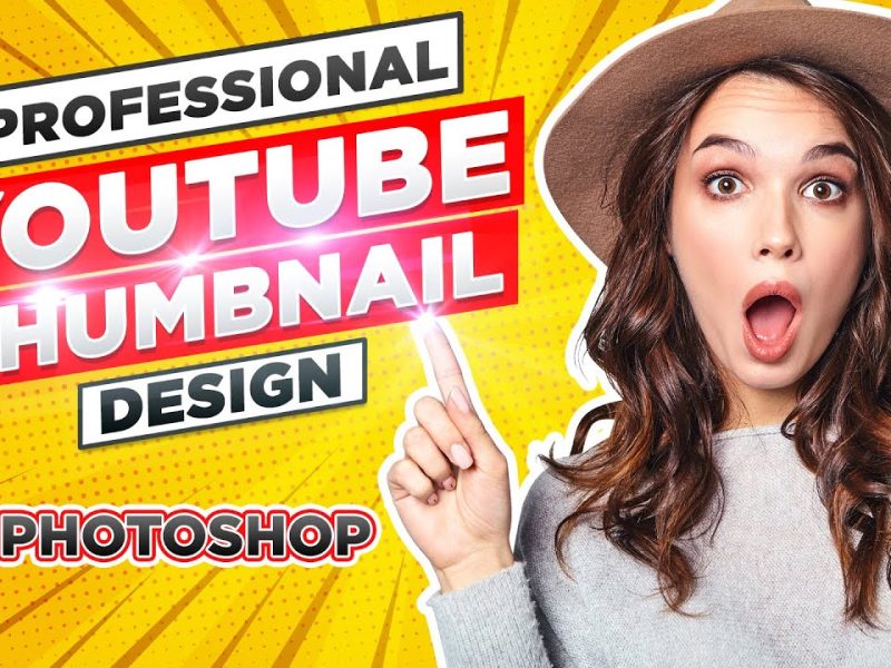 I will design an amazing YouTube thumbnail