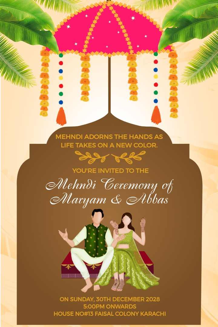 Wedding card