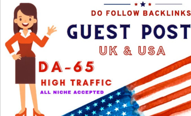 I will DOFOLLOW guest post, UK guest post, USA guest post,