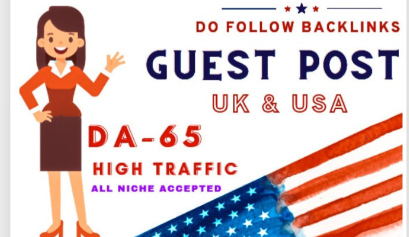 I will DOFOLLOW guest post, UK guest post, USA guest post,