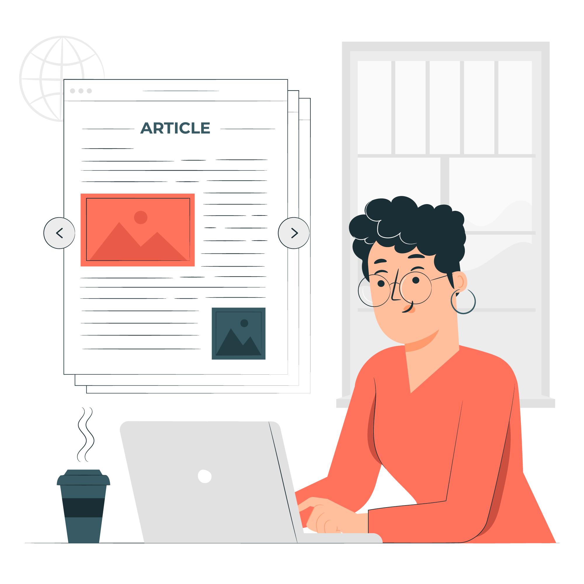 I will do Article and content writing