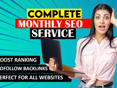 I will provide monthly SEO Service for top ranking