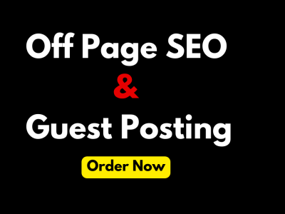 I will do high da guest post and link building