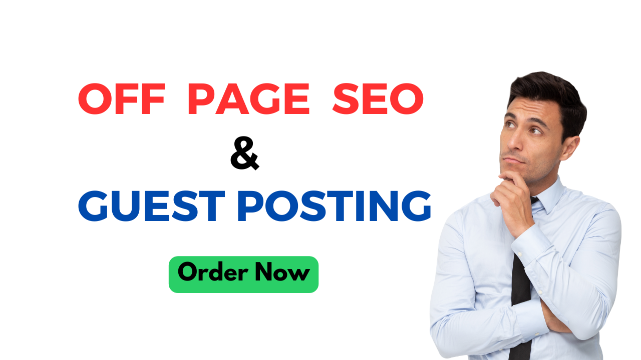 I will do high DA Guest Posting and Link Building