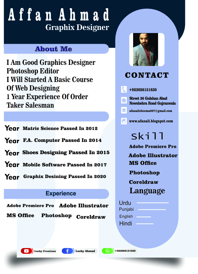 I will be your graphic designer for any graphic design task