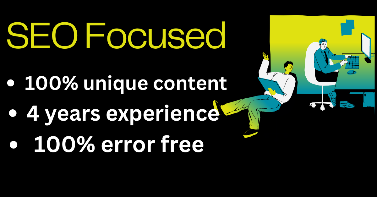 I will write SEO blogs about any topic