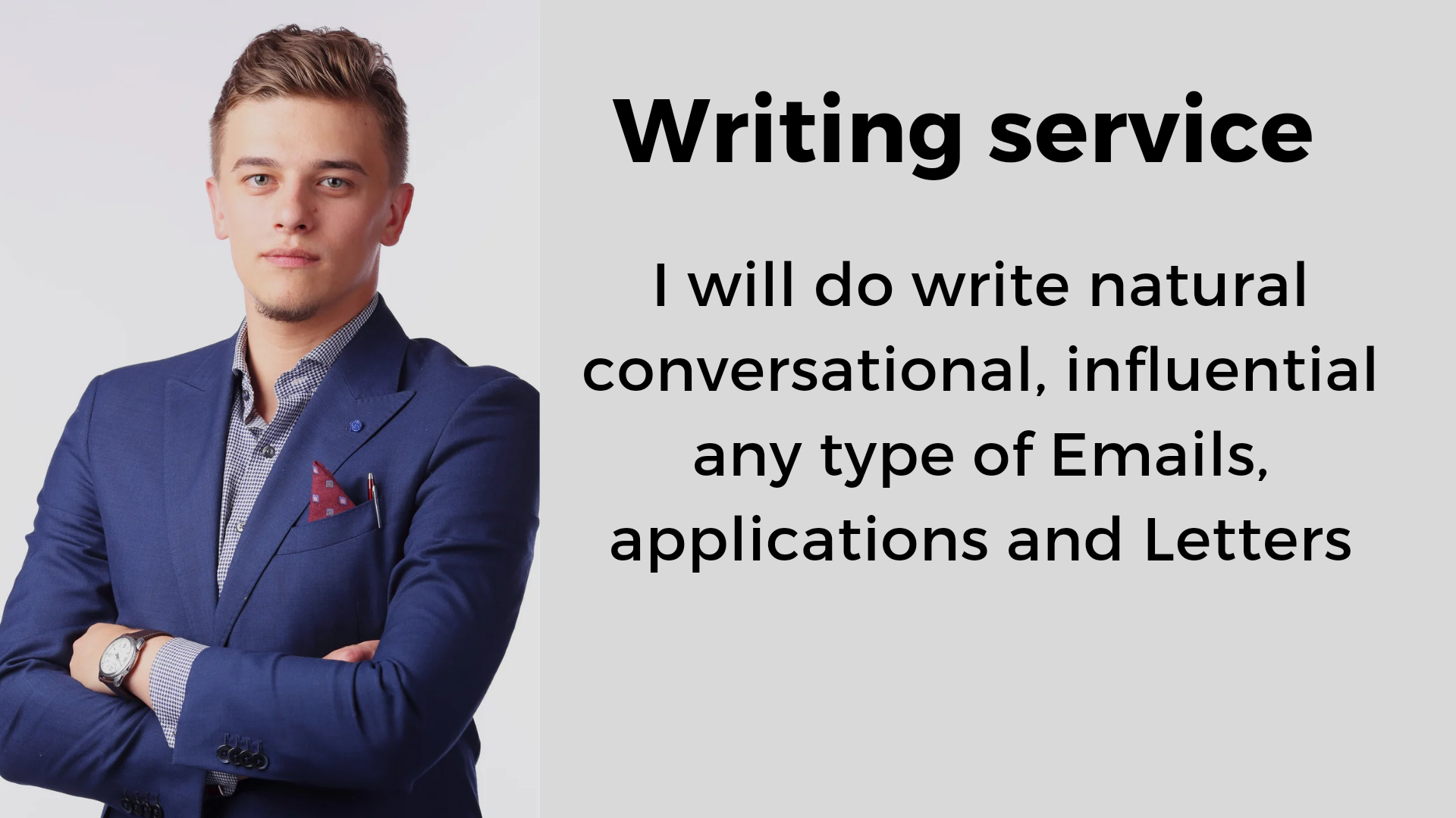 Write essay and Emails