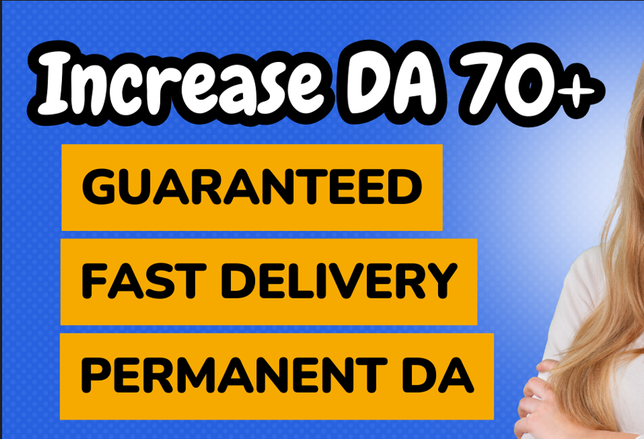 I will increase Moz DA domain authority 50 fast dofollow backlinks